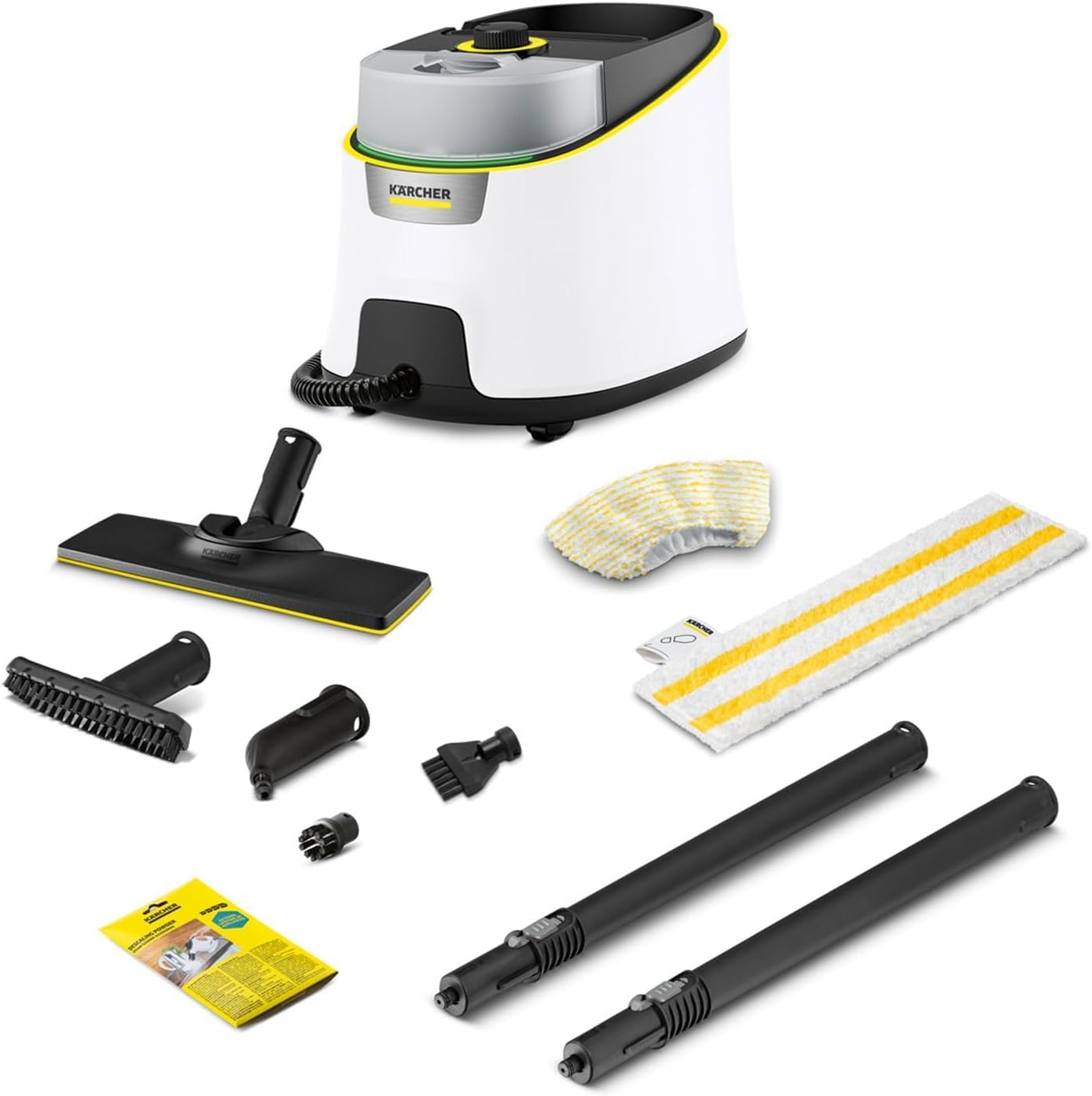 Karcher SC 4 Deluxe Steam Cleaner 4 Bar 130m2 Coverage EasyFix Floor Kit Included Professional Grade