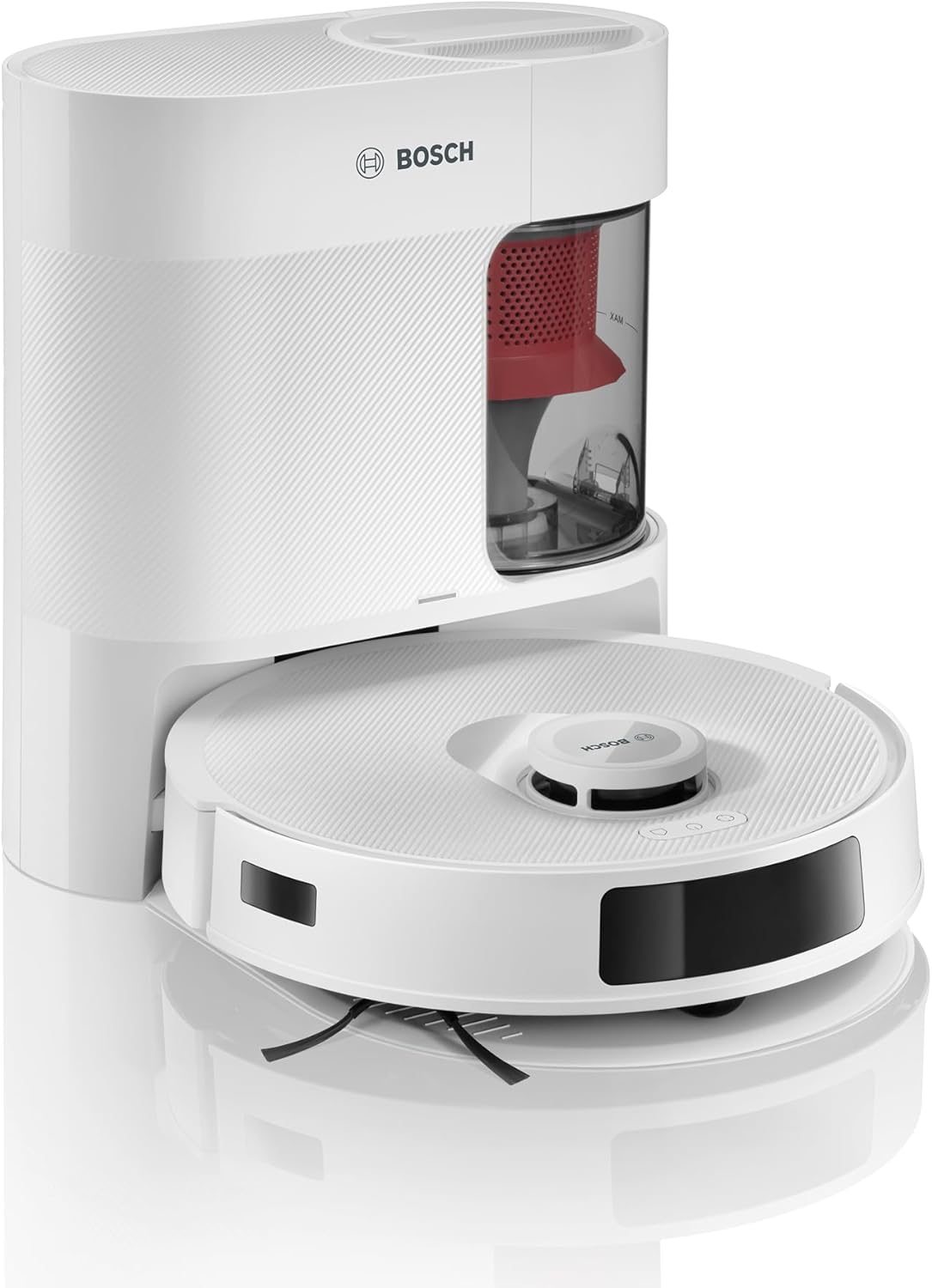 Bosch Spotless BCRD1W Robot Vacuum Cleaner 11000 Pa Suction Mop Function Smart Navigation White