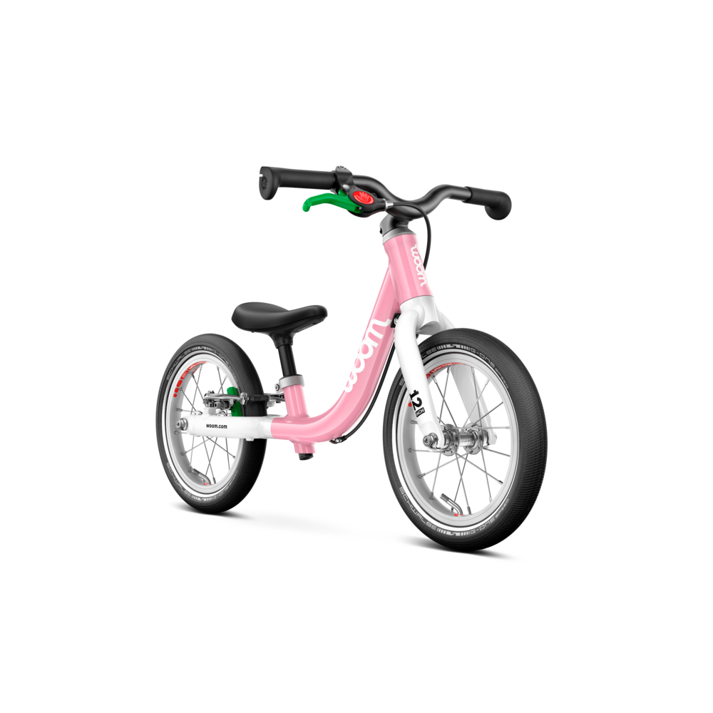 woom GO 1 Laufrad powder pink
