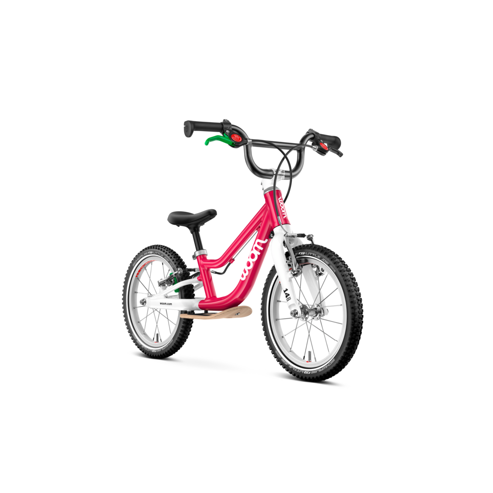 woom GO 1 plus Laufrad hot pink