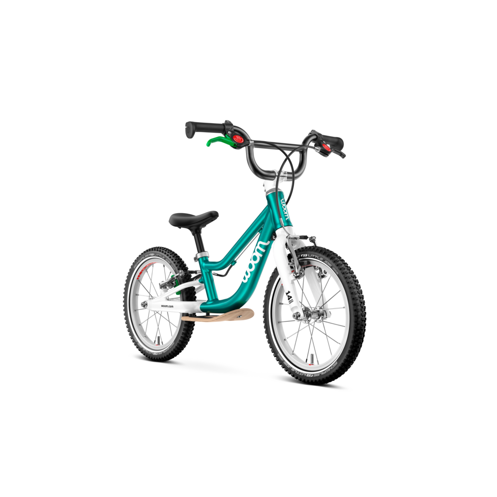 woom GO 1 plus Laufrad metallic turquoise