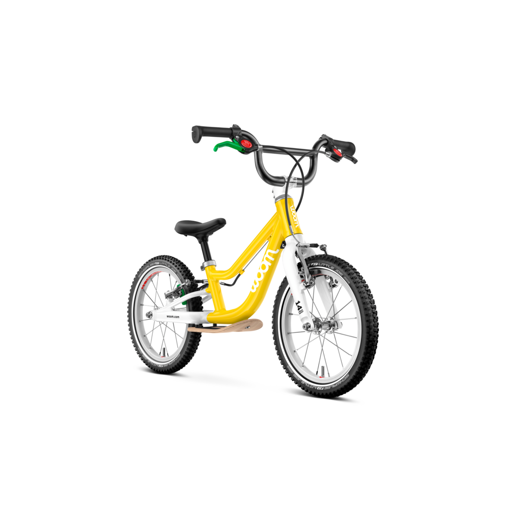 woom GO 1 plus Laufrad vibrant yellow