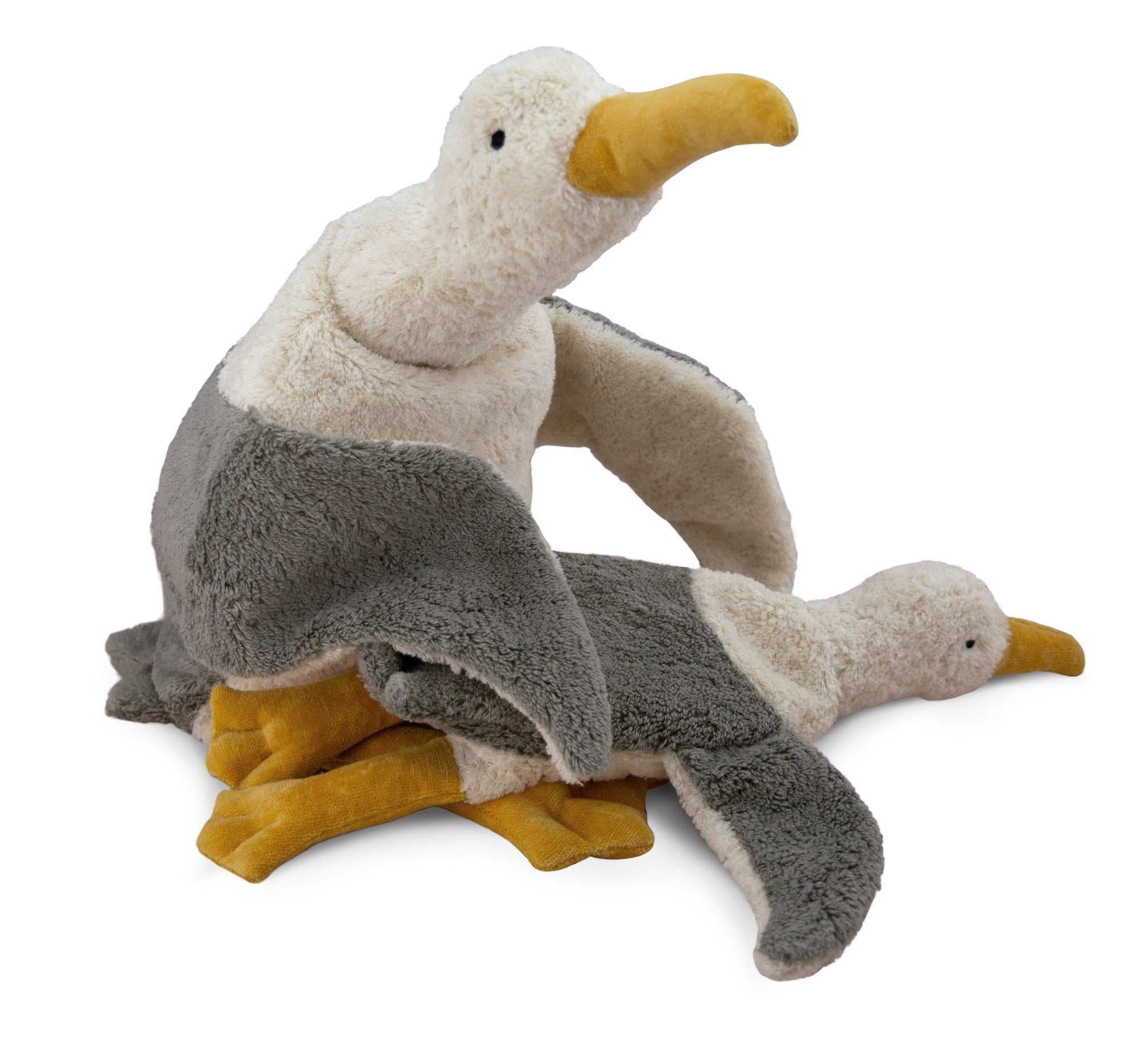 Kuscheltier & Wärmekissen Möwe klein